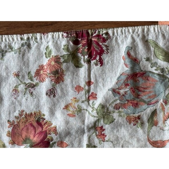 Great Finds Reversible Floral & Plaid Rustic Design Dinner Napkins Set Of 4 - Picture 4 of 12